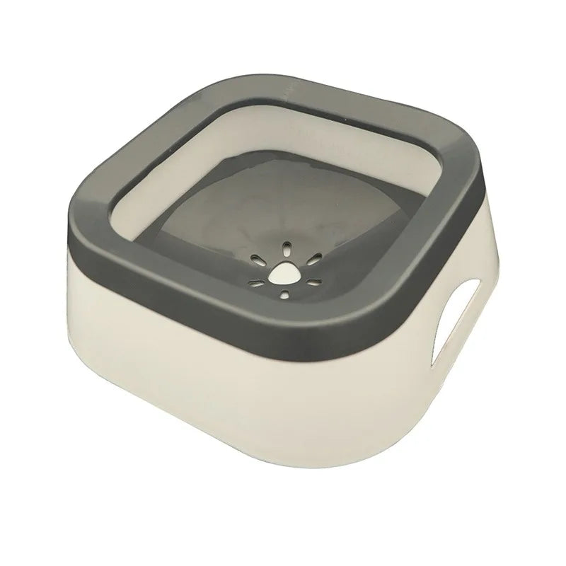 Large Capacity Anti-Splash Water Bowl for Dogs and Cats - 1L Pet Drinking Fountain