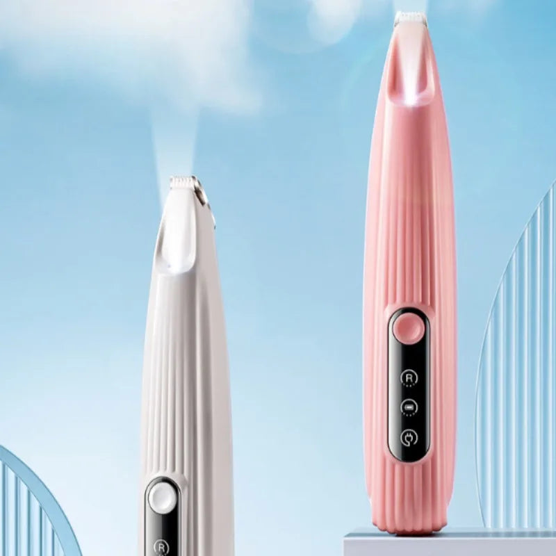Professional Dog Grooming Clippers & LED Light LCD Display 18Mm Wide Blade for Paw Trimming Low Noise Cordless Pet Hair Trimmer