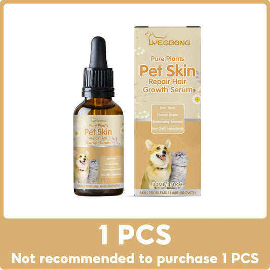 Pet Skin Repair Essence - Moisturizing Coat Conditioner for Hair Regrowth and Wound Healing in Cats