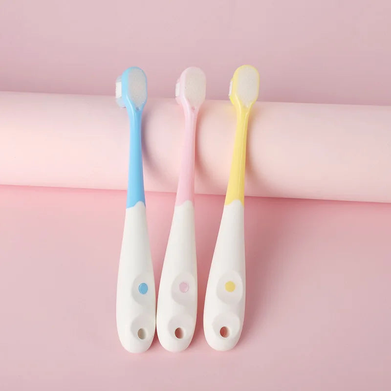 Pet Toothbrush Ultra-Fine Soft Toothbrush Soft Toothbrushes Oral Cleaning Dogs Cats Oral Care Mouth Cleaner New Style