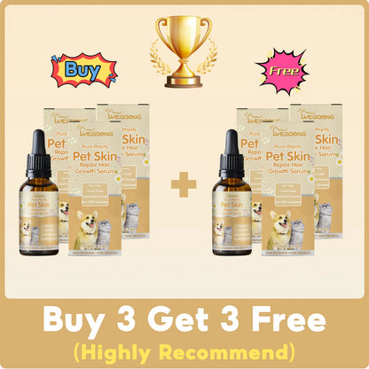 Pet Skin Repair Essence - Moisturizing Coat Conditioner for Hair Regrowth and Wound Healing in Cats