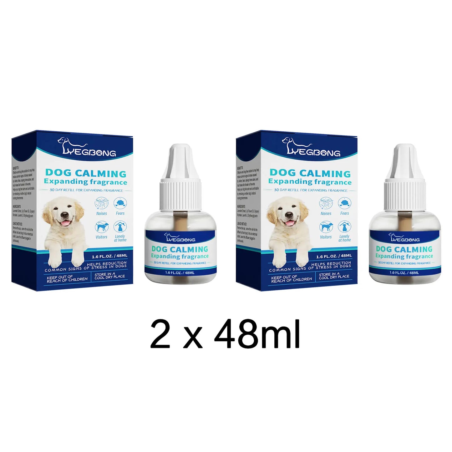 Dog Calming Liquid Noise Reduction anti Anxiety Relieve Emotions Stress Prevent Howling Fighting Soothing Cat Calming Diffuser