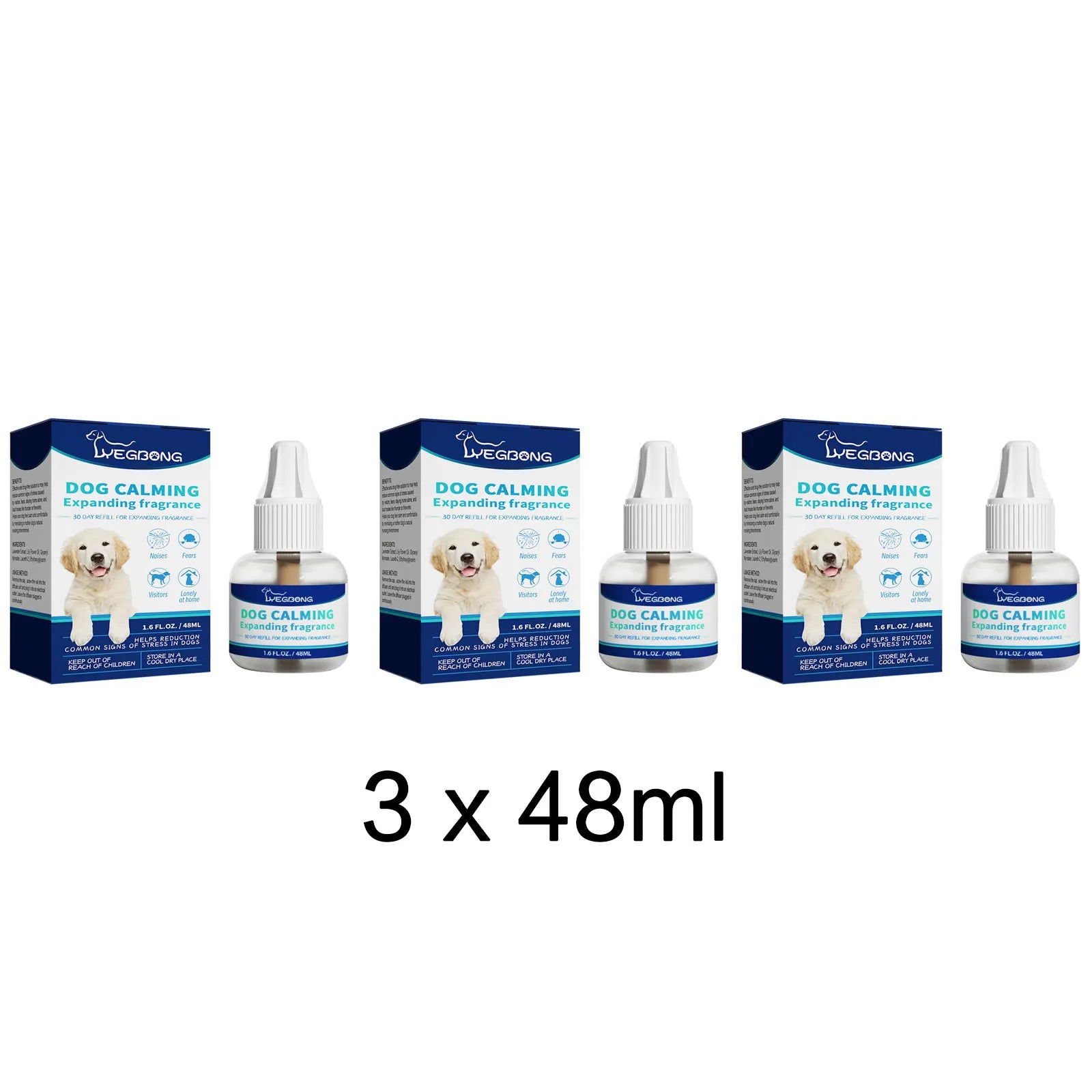 Dog Calming Liquid Noise Reduction anti Anxiety Relieve Emotions Stress Prevent Howling Fighting Soothing Cat Calming Diffuser