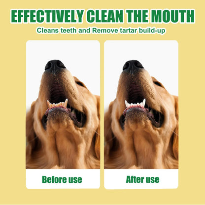 Pet Oral Care Spray - Dental Freshener and Tartar Remover for Dogs