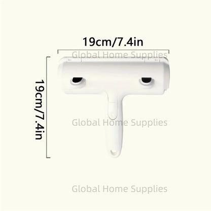 Cat Hair Remover Brush Large Pet Fluff Roller Portable Washable Cat Dog Lint Furniture Sofa Cleaning Tool Reusable Self-Cleaning