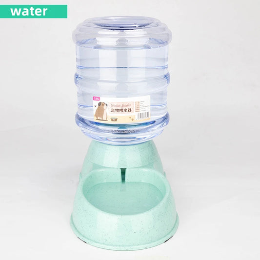 Large Capacity Automatic Pet Feeder and Water Dispenser for Dogs and Cats