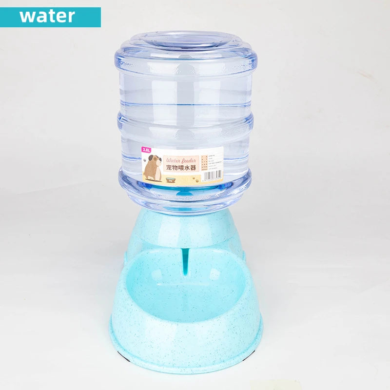 Large Capacity Automatic Pet Feeder and Water Dispenser for Dogs and Cats