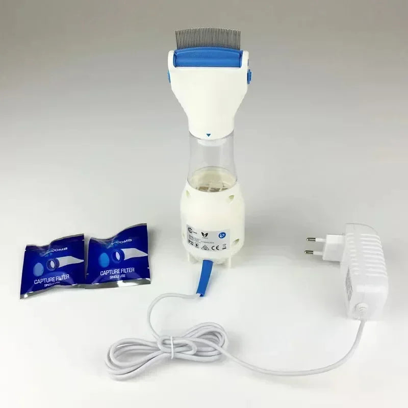 Multifunctional Electric Lice and Flea Removal Comb for Cats and Dogs - Effective Hair Cleaner and Lice Remover Brush