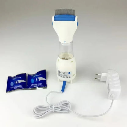 Multifunctional Electric Lice and Flea Removal Comb for Cats and Dogs - Effective Hair Cleaner and Lice Remover Brush