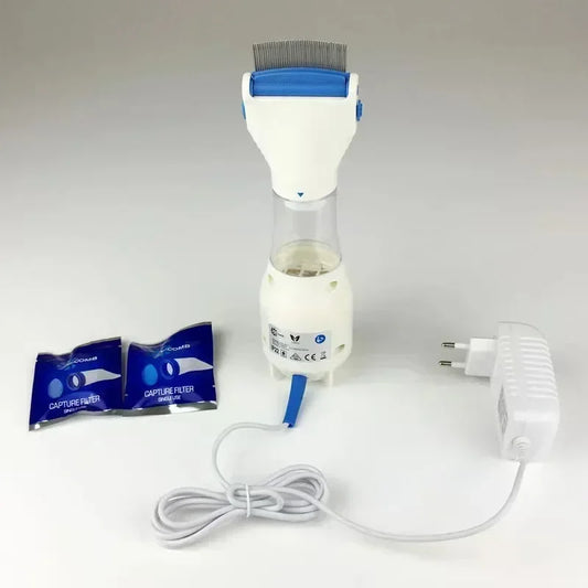Multifunctional Electric Lice and Flea Removal Comb for Cats and Dogs - Effective Hair Cleaner and Lice Remover Brush