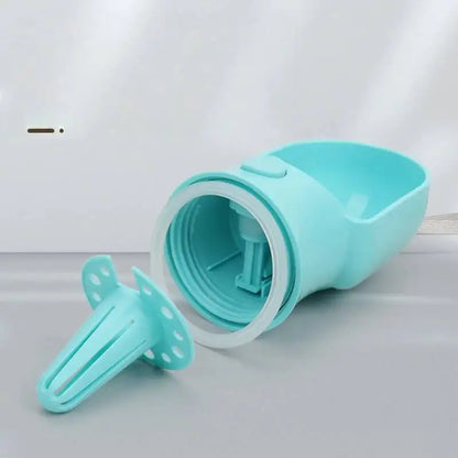 Ultimate 3-in-1 Leakproof Pet Water Bottle and Food Container for Adventure-Ready Dogs and Cats
