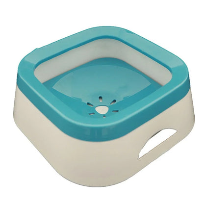 Large Capacity Anti-Splash Water Bowl for Dogs and Cats - 1L Pet Drinking Fountain
