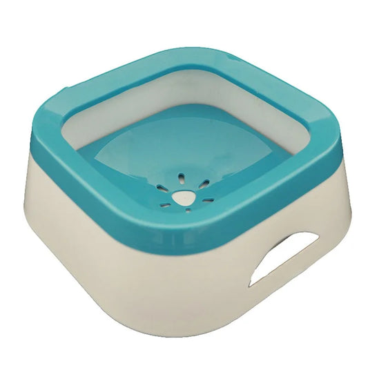 Large Capacity Anti-Splash Water Bowl for Dogs and Cats - 1L Pet Drinking Fountain