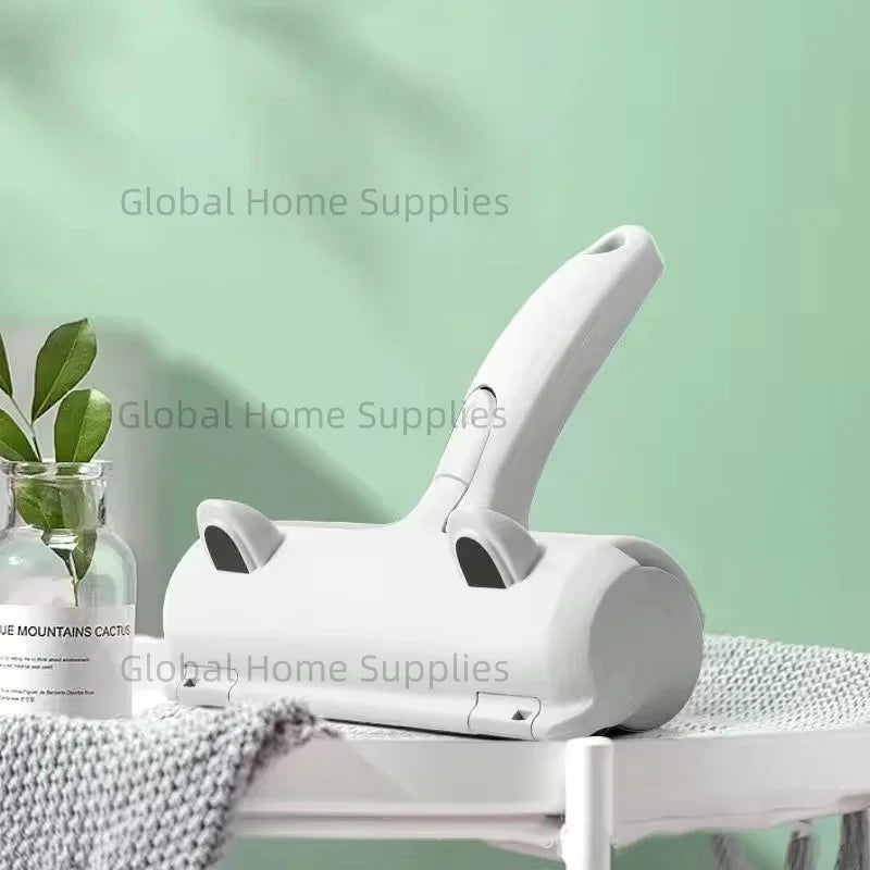 Cat Hair Remover Brush Large Pet Fluff Roller Portable Washable Cat Dog Lint Furniture Sofa Cleaning Tool Reusable Self-Cleaning