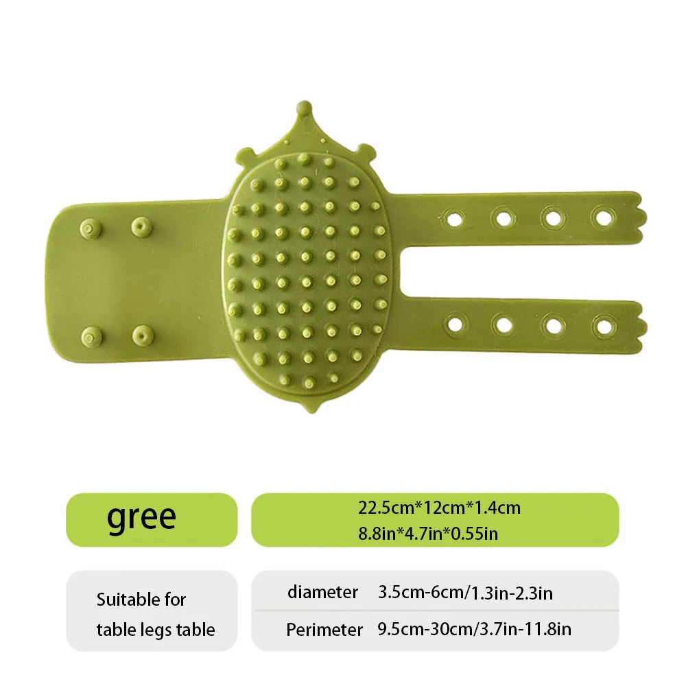 2/1Pcs Pet Cat Hair Removal Massage Comb Cats Scratching Rubbing Brush Kitten Grooming Selfcleaning Scratchers Cleaning Combs