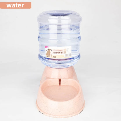 Large Capacity Automatic Pet Feeder and Water Dispenser for Dogs and Cats