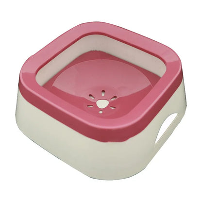 Large Capacity Anti-Splash Water Bowl for Dogs and Cats - 1L Pet Drinking Fountain