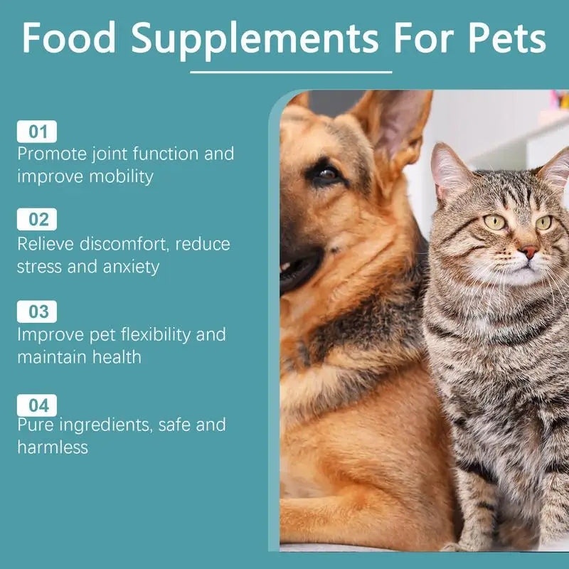 Dog Nutritional Supplement Body Supplements for Pets 30Ml Nutrition Supplement for Dogs and Cats Efficient Food Supplement For
