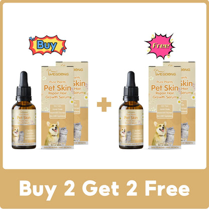 Pet Skin Repair Essence - Moisturizing Coat Conditioner for Hair Regrowth and Wound Healing in Cats