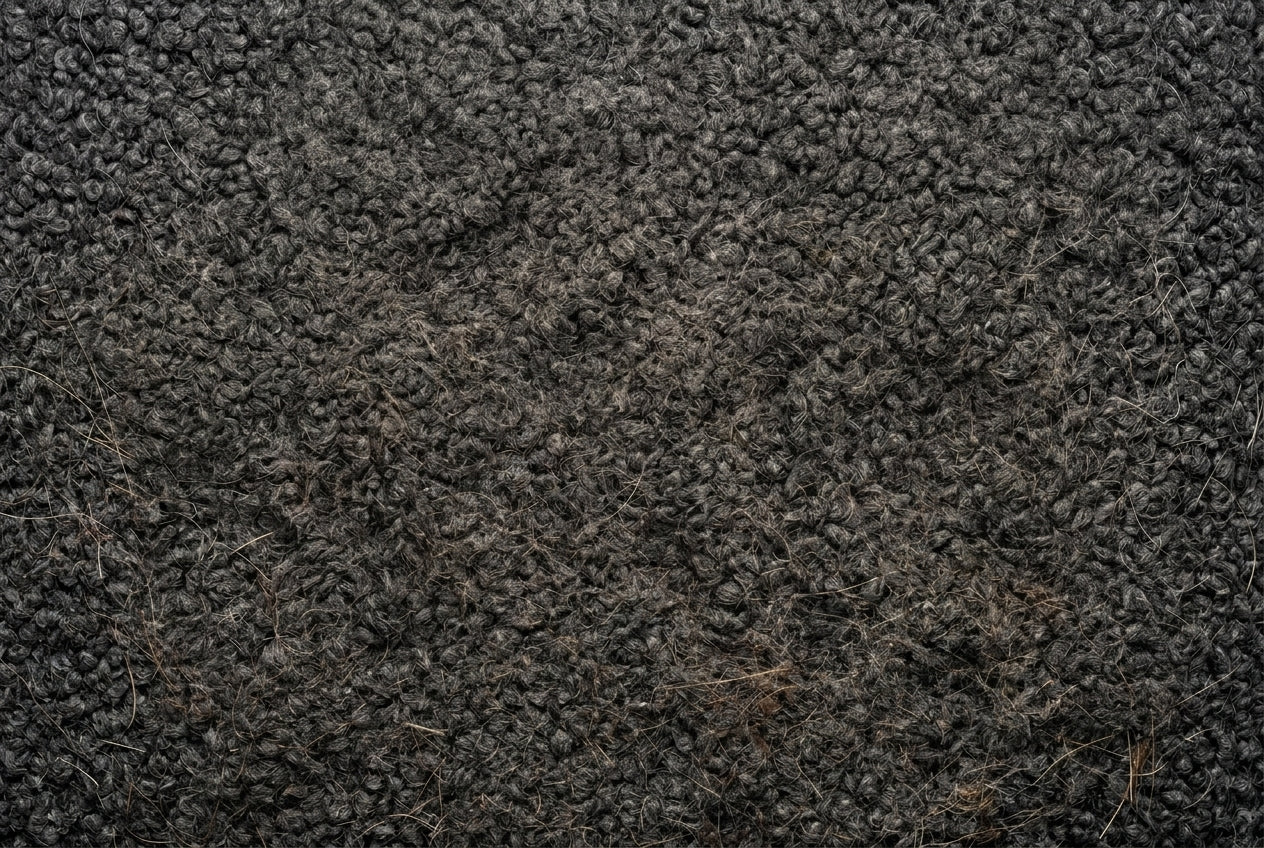 The same fabric after one pass of FurLift, completely clear of hair